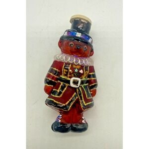 Christopher Radko Little Gems Collection Beefeater Bear Light Cover Ornament
